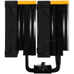 DeepCool AK620 ZERO DARK ZORIA, CPU Air Cooler, 2x120mm PWM Fan, 6 Heatpipes, LGA2066/2011-v3/2011/1700/1200/115x, AMD AM5/AM4, 