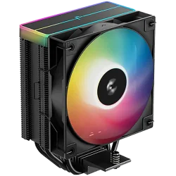 DeepCool AG400 BK ARGB V2, CPU Air Cooler, 1x120mm ARGB PWM Fan, ARGB Top Cover, TDP 220W, 4 Heatpipes, Black, LGA1851/1700/1200