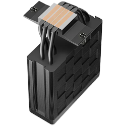 DeepCool AG400 BK ARGB V2, CPU Air Cooler, 1x120mm ARGB PWM Fan, ARGB Top Cover, TDP 220W, 4 Heatpipes, Black, LGA1851/1700/1200
