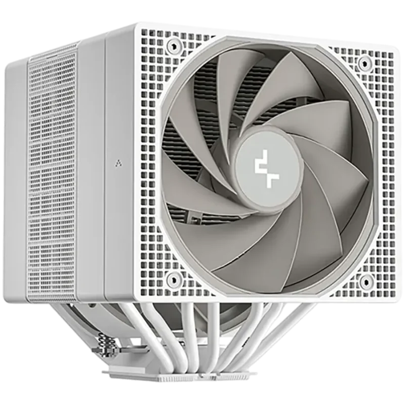 DeepCool ASSASSIN VC ELITE WH, CPU Air Cooler, 1x120mm + 1x140mm FDB Fans, Fan Speed Switch, Vapor Chamber, 7 Heatpipes, White, 