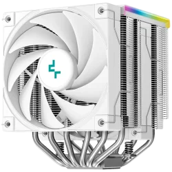 DeepCool AK620 DIGITAL SE WH, CPU Air Cooler, 2x120mm PWM Fans, 6 Heatpipes, White, LGA2066/2011-v3/2011/1851/1700/1200/115x, AM