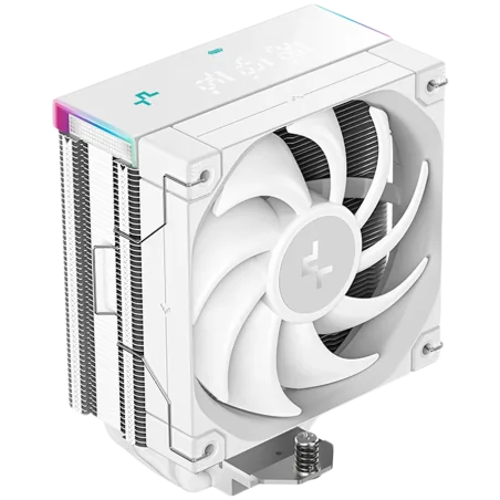 DeepCool AK400 DIGITAL PRO WH, CPU Air Cooler, 1x120mm FT12 SE PWM Fan, Digital Display, ARGB, Core Touch Technology 2.0, 4 Heat