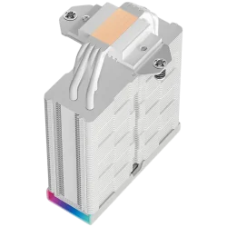 DeepCool AK400 DIGITAL PRO WH, CPU Air Cooler, 1x120mm FT12 SE PWM Fan, Digital Display, ARGB, Core Touch Technology 2.0, 4 Heat
