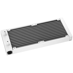 DeepCool LE240 WH V2, 240mm CPU Liquid Cooler, 2x120mm PWM ARGB Fans, ARGB block, White, LGA1851/1700/1200/1151/1150/1155, AMD A
