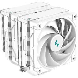 DeepCool AK620 WH, CPU Air Cooler, 2x120mm PWM FDB Fan, TDP 260W, 6 Heatpipes, White, LGA2066/2011-v3/2011/1700/1200/115x, AMD A