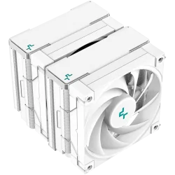 DeepCool AK620 WH, CPU Air Cooler, 2x120mm PWM FDB Fan, TDP 260W, 6 Heatpipes, White, LGA2066/2011-v3/2011/1700/1200/115x, AMD A