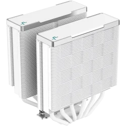 DeepCool AK620 WH, CPU Air Cooler, 2x120mm PWM FDB Fan, TDP 260W, 6 Heatpipes, White, LGA2066/2011-v3/2011/1700/1200/115x, AMD A