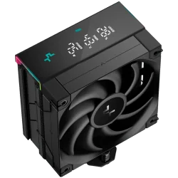 DeepCool AK400 DIGITAL PRO, CPU Air Cooler, 1x120mm FT12 SE PWM Fan, Digital Display, ARGB, Core Touch Technology 2.0, 4 Heatpip