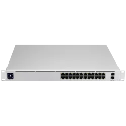 Ubiquiti USW-Pro-24-POE-EU configurable Gigabit Layer2 and Layer3 switch with auto-sensing 802.3at PoE+ and 802.3bt PoE++ - 1