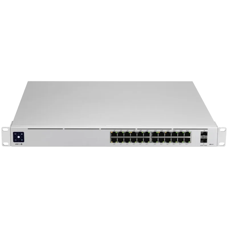 Ubiquiti USW-Pro-24-POE-EU configurable Gigabit Layer2 and Layer3 switch with auto-sensing 802.3at PoE+ and 802.3bt PoE++ - 1