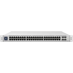 Ubiquiti Enterprise Layer 3, PoE switch with (48) 2.5GbE, 802.3at PoE+ RJ45 ports and (4) 10G SFP+ ports - 1