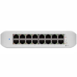 UBIQUITI Lite 16 PoE (8) GbE PoE+, (8) GbE ports 45W total PoE availability Wall mountable. - 1