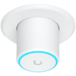 UBIQUITI U6 Mesh, WiFi 6, 6 spatial streams, 140 m² (1,500 ft²) coverage, 300+ connected devices, Powered using PoE, GbE uplink,