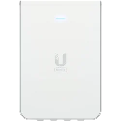 UniFi6 In-Wall. Wall-mounted WiFi 6 access point with a built-in PoE switch. - 1