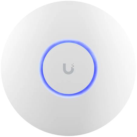 UBIQUITI U6+, WiFi 6, 4 spatial streams, 140 m² (1,500 ft²) coverage, 300+ connected devices, Powered using PoE, GbE uplink. - 1