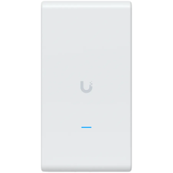 Ubiquiti U6-Mesh-Pro-EU Indoor/outdoor WiFi 6 AP with 4 spatial streams, an integrated super antenna, and a gigabit passthrough 