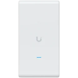 Ubiquiti U6-Mesh-Pro-EU Indoor/outdoor WiFi 6 AP with 4 spatial streams, an integrated super antenna, and a gigabit passthrough 