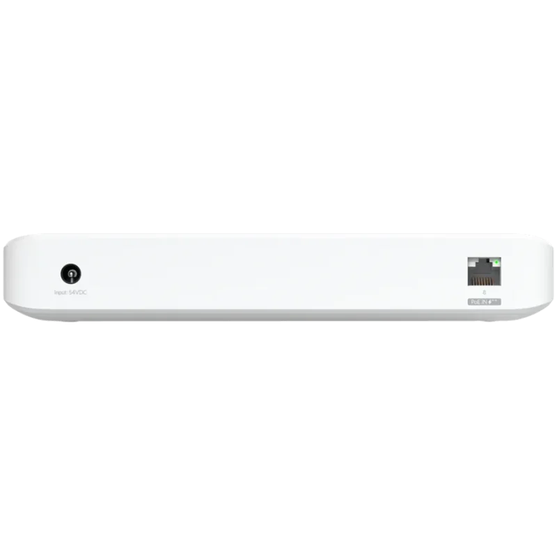 Ubiquiti USW-Ultra-210W-EU compact, Layer 2, 8-port GbE PoE switch with versatile mounting options, 7x GbE PoE+ output ports, Gb