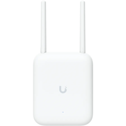 Ubiquiti U7-Outdoor All-weather WiFi 7 AP with 4 spatial streams, an integrated directional super antenna, and versatile mountin