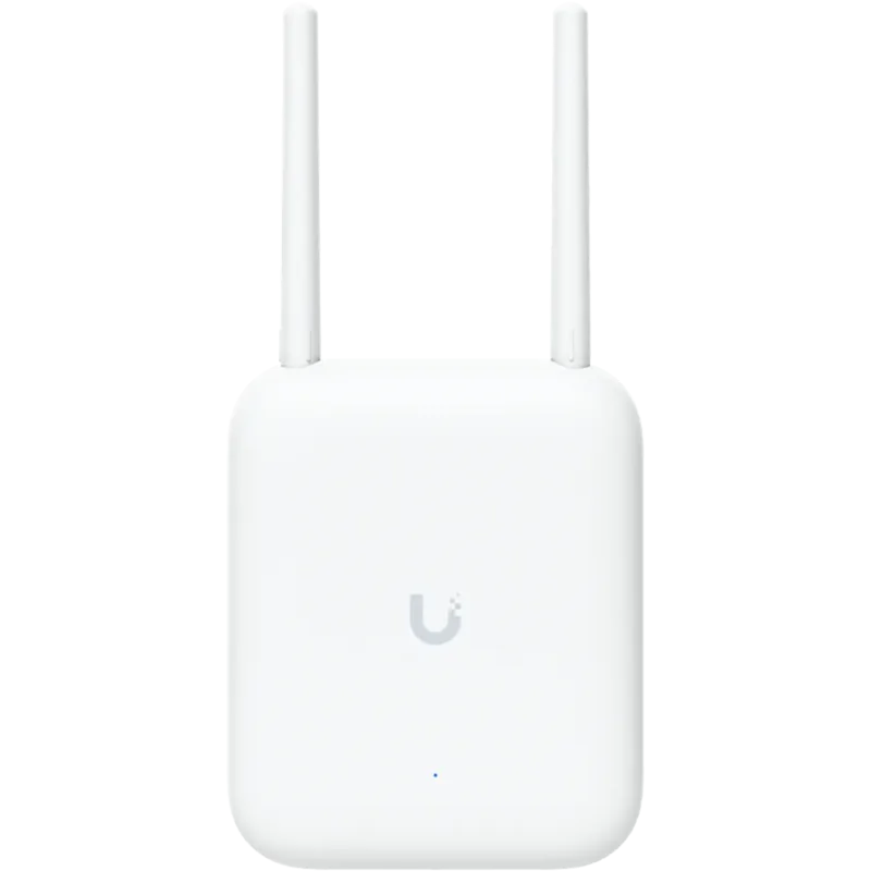 Ubiquiti U7-Outdoor All-weather WiFi 7 AP with 4 spatial streams, an integrated directional super antenna, and versatile mountin