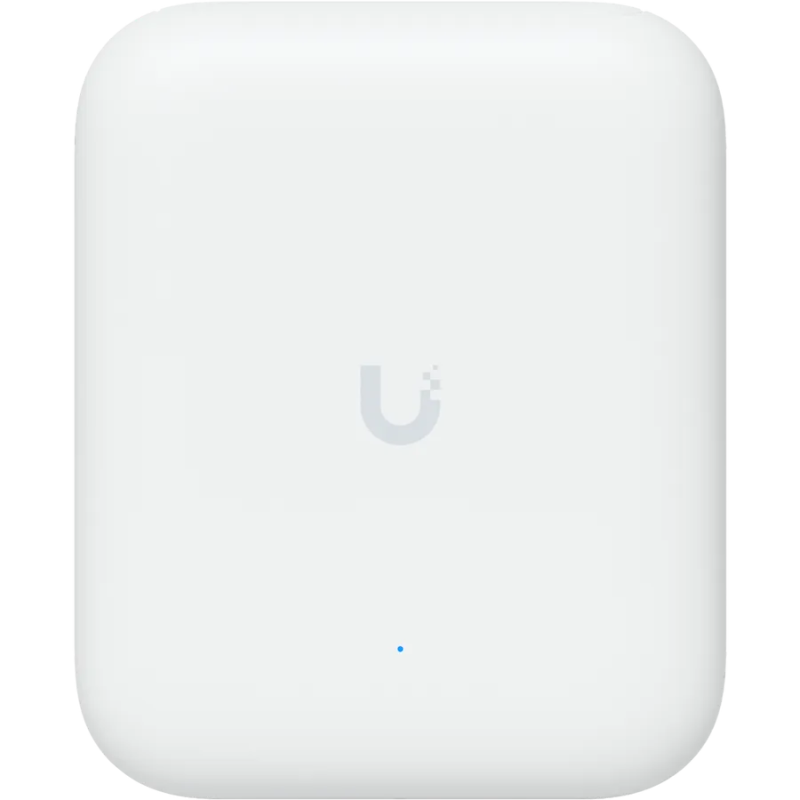Ubiquiti U7-Outdoor All-weather WiFi 7 AP with 4 spatial streams, an integrated directional super antenna, and versatile mountin