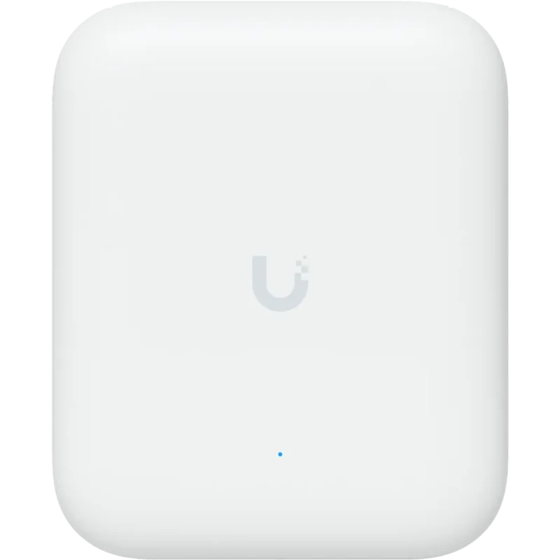 Ubiquiti U7-Outdoor All-weather WiFi 7 AP with 4 spatial streams, an integrated directional super antenna, and versatile mountin