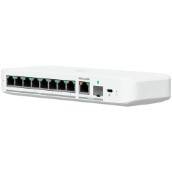 Ubiquiti switch USW-Flex-2.5G-8-EU 8-port 2.5 GbE ports, 10 GbE PoE+ input port for power / SFP+ port combo - 1