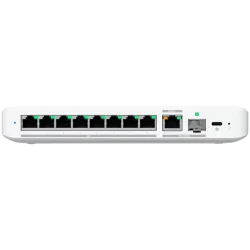 Ubiquiti switch USW-Flex-2.5G-8-EU 8-port 2.5 GbE ports, 10 GbE PoE+ input port for power / SFP+ port combo - 2