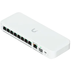 Ubiquiti switch USW-Flex-2.5G-8-EU 8-port 2.5 GbE ports, 10 GbE PoE+ input port for power / SFP+ port combo - 4