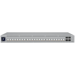 Ubiquiti Layer 3 Etherlighting USW-PRO-HD-24-POE-EU (22) 2.5 GbE, (2) 10 GbE PoE++ ports, (4) 10G SFP+ ports, DC power backup re