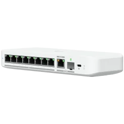 Ubiquiti switch USW-FLEX-2.5G-8-POE 8-port 2.5 GbE PoE++, 10 GbE PoE+++ input port for power / SFP+ port combo - 1