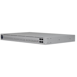 Ubiquiti Layer 3 Etherlighting switch USW-PRO-HD-24-EU, (22) 2.5 GbE, (2) 10 GbE ports, (4) 10G SFP+ ports. DC power backup read