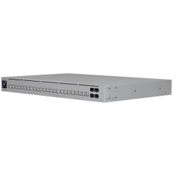 Ubiquiti Layer 3 Etherlighting switch USW-PRO-HD-24-EU, (22) 2.5 GbE, (2) 10 GbE ports, (4) 10G SFP+ ports. DC power backup read