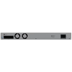 Ubiquiti Layer 3 Etherlighting switch USW-PRO-HD-24-EU, (22) 2.5 GbE, (2) 10 GbE ports, (4) 10G SFP+ ports. DC power backup read