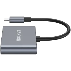 CANYON hub DS-3 3in1 USB-C Dark Grey - 4