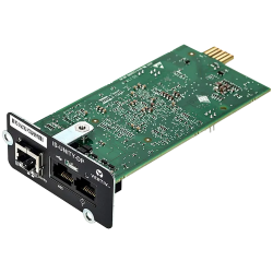 Vertiv 10/100 Mbit Ethernet SNMP, Device Web Page, with MIB and configuration cable - 1