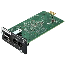 Vertiv 10/100 Mbit Ethernet SNMP, Device Web Page, with MIB and configuration cable - 1