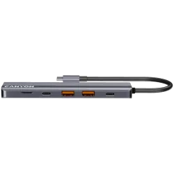 CANYON hub DS-17 6in1 4k USB-C Grey - 4