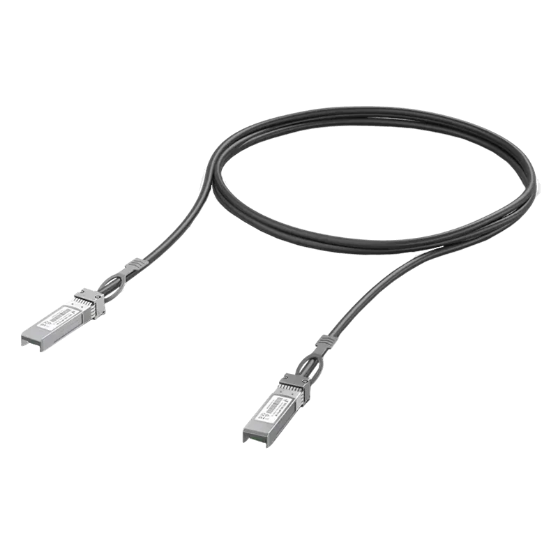 Ubiquiti cable UACC-DAC-SFP10-1M SFP+ direct attach cable available in multiple lengths. - 1