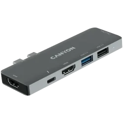 CANYON hub DS-5 7in1 Thunderbolt 3 Space Grey - 3