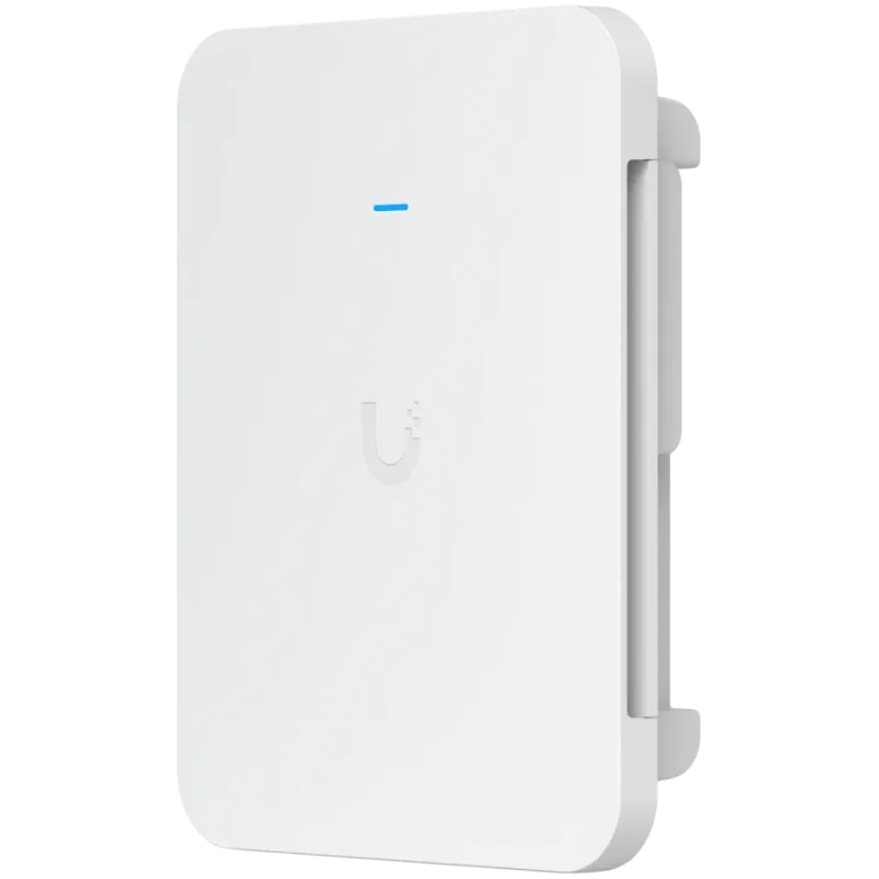 Ubiquiti U7-Pro-Wall mounted WiFi 7 AP with 6 spatial streams and 6 GHz support tailored for home builders with seamless install