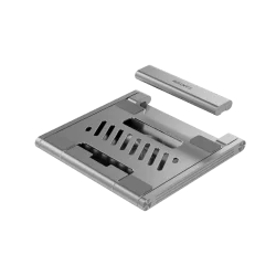 Canyon Laptop stands with hub, TYPE C F to HDMI2.0+2USB3.0+USBC3.0+RJ45+PD, TYEP C TO C cable 1m white with Emarker: HUSB332A, M
