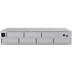 Ubiquiti UNAS-Pro-EU 2U rack-mount NAS with (7) 2.5/3.5" drive bays and 10 Gbps performance designed for large-scale file storag