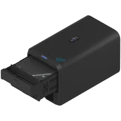 Ubiquiti UniFi UNAS-2-W-EU Network Attached Storage with (2) 3.5inch HDD bays, 2.5 GbE networking, USB-C connectivity, and an in