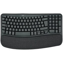 LOGITECH Wave Bluetooth ergonomic keyboard - GRAPHITE - US INT'L - 1