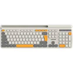 CANYON keyboard HKB-W03 EN AAA Wireless Beige - 1