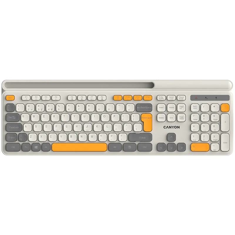 CANYON keyboard HKB-W03 EN AAA Wireless Beige - 1