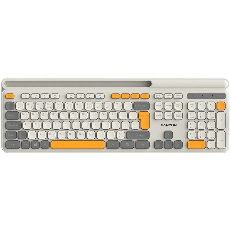 CANYON keyboard HKB-W03 EN AAA Wireless Beige - 1