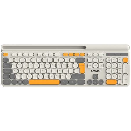 CANYON keyboard HKB-W03 EN AAA Wireless Beige - 1