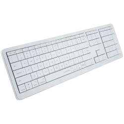 CLEVETURA CLVX 1 Touch-On-Keys AI Wireless Keyboard, ANSI US Mac layout, Scissor Switches, Aluminum Chassis, Interactive RGB, Ma